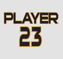 Boombah Full Dye Names and Number Set 1013