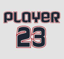 Boombah Full Dye Names and Number Set 1040