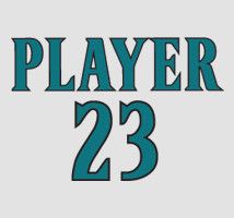 Boombah Full Dye Names and Number Set 1041