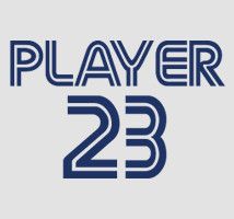 Boombah Full Dye Names and Number Set 1043