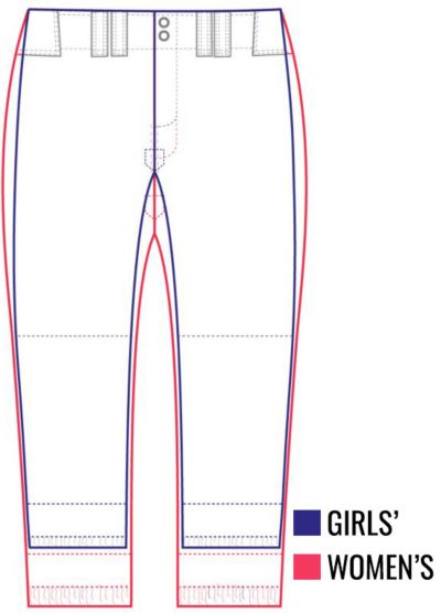 Boombah - Women's Sizing